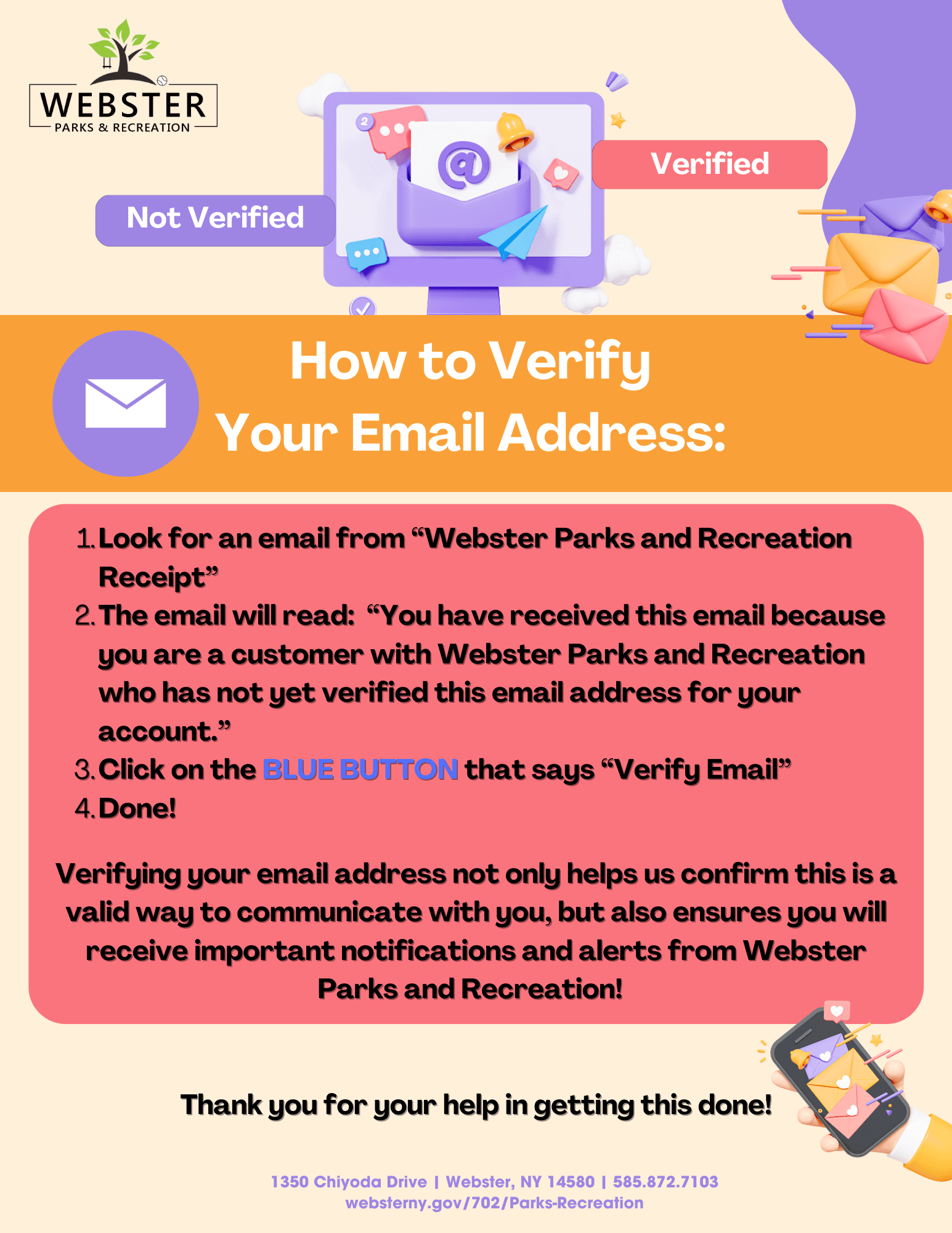 Email Verification (8.5 x 11 in)